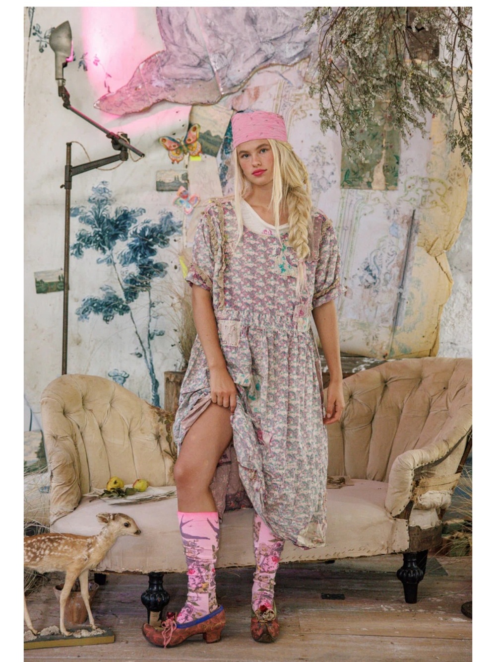 Magnolia Pearl Piecewise Cara Mina dress